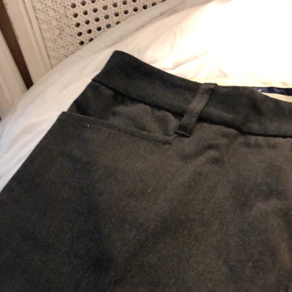 EUC Gap Charcoal Cotton/Poly/Spandex Clean Front (2 tiny pockets) Trouser Pants - Picture 6 of 13